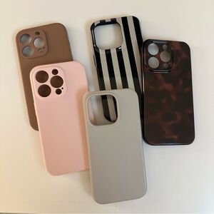 Set of 5 – iPhone 14 Pro Cases